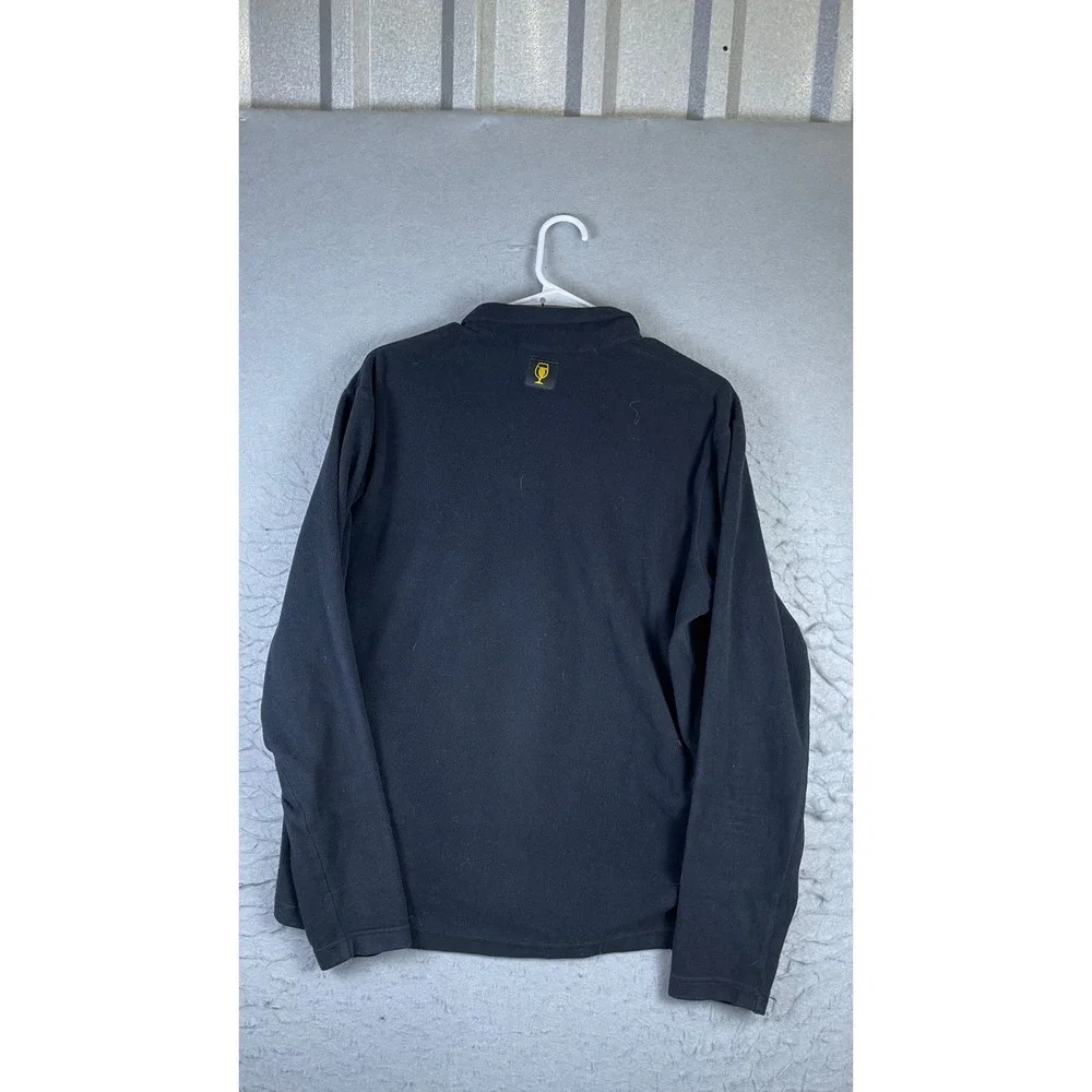 Patagonia Synchilla Fleece Pullover Mens M Black Excellent New Belgium Brewery